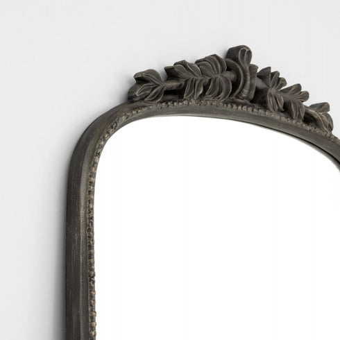 Audrey Black Arch Wall Mirror