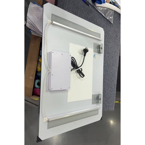 Jade Frameless Double-Sided Frosted Frontlit LED Wall Mirror