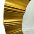 Marletta Antique Gold Round Wall Mirror