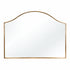 Erich Classic Arched Mantle Gold Frame Wall Mirror