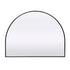 Ansel Arched Black Wall Mirror - Modern Bathroom Vanity Mirror
