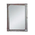 Felicity Ornate Silver Wall Mirror 90x115cm front view