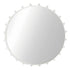 Marga White Round Wall Mirror | Modern Decorative Outdoor Mirror