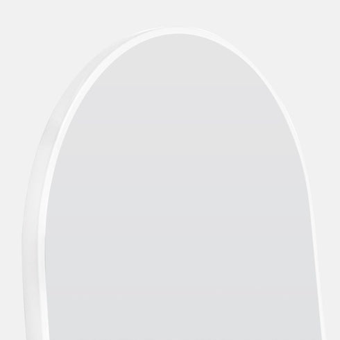 Aiva Arch White Wall Mirror