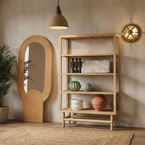 Uli Natural Floor Mirror