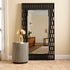 Mary Black Floor Mirror