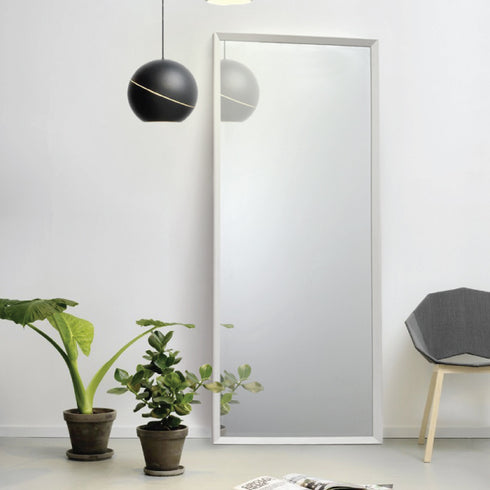 Oliver White Wall Mirror