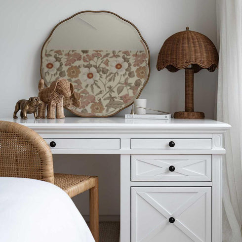 Carrie Scallop Wall Mirror