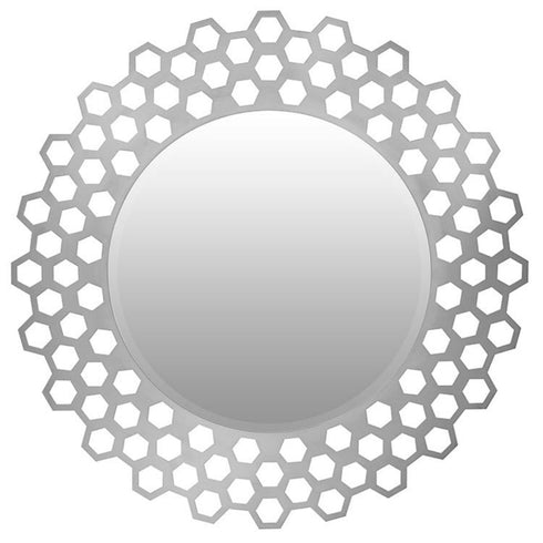 Evania Ultra Modern Round Wall Mirror