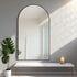 Harper Aluminium Black Wall Mirror