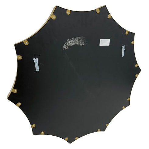 Maribelle Stainless Steel Round Wall Mirror
