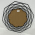 Mirrawin Metal Black Wall Mirror