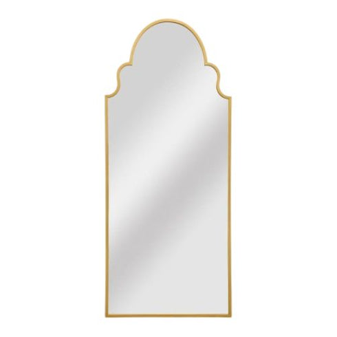Tess Outdoor Gold Wall Mirror