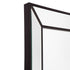Zeta Beaded Black Wall Mirror