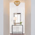 Zeta Beaded Black Wall Mirror