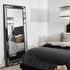 Zeta Beaded Black Wall Mirror