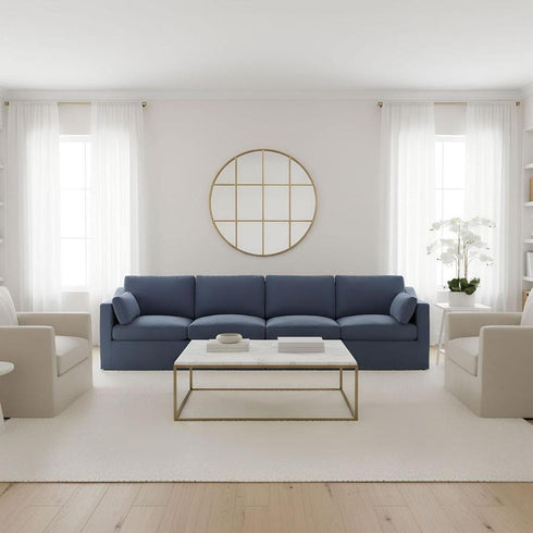 Strauss Round Gold Wall Mirror