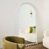 Giorgio Arch White Wall Mirror