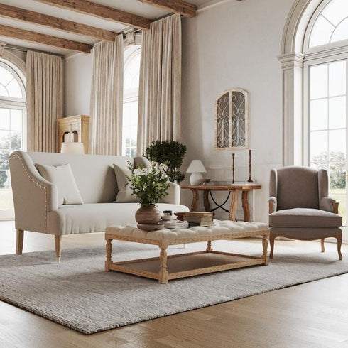 Manel Window Style Arch Wall Mirror