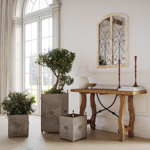 Manel Window Style Arch Wall Mirror