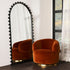 Giorgio Arch Black Wall Mirror