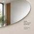 Gordon Irregular Frameless Mirror 1200×700mm - Backlit LED Option