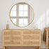 Celina Gold Round Wall Mirror