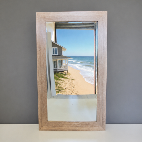 Woodland Wall Mirror displayed in a modern interior