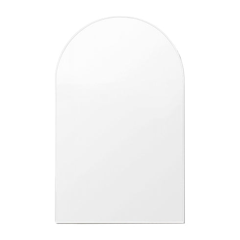 Bjorn Arch Bright White Wall Mirror
