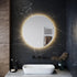 Kaden Anti-Fog Soft Warm LED Round Wall Mirror