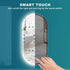 Alyn Anti-fog Oval Back And Front LED Bathroom Wall Mirror