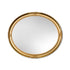 Lukas French Provincial Ornate Oval Mirror Gold