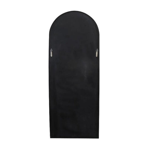 Apsel Arch Brushed Brass Wall Mirror