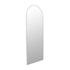 Apsel Arch White Wall Mirror