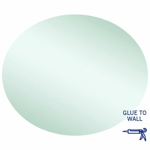 Cody Polished Oval Bathroom Mirror