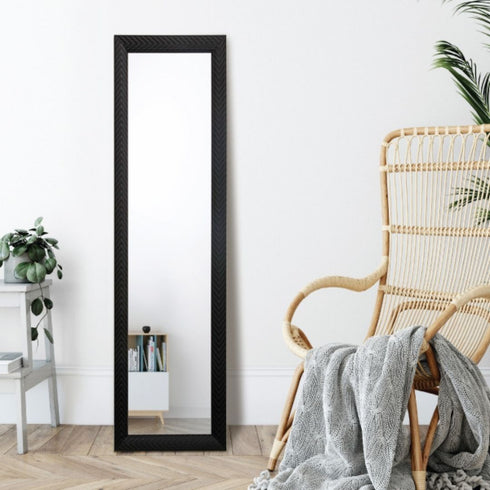 Halvor Black Wall Mirror