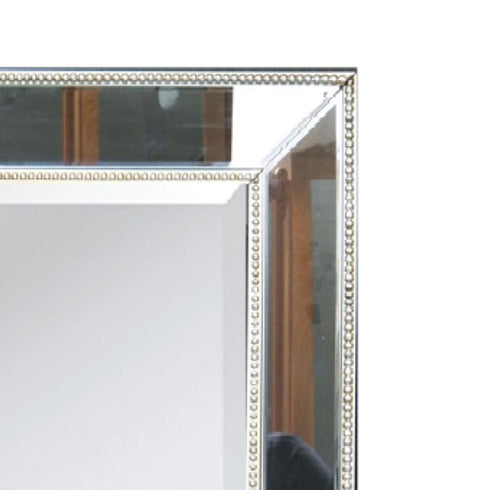 Natalia Silver Mirrored Frame Wall Mirror