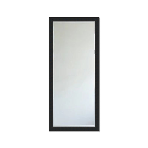 Moda Wood Frame Contemporary Italian Mirror - Black