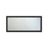 Moda Wood Frame Contemporary Italian Mirror - Black