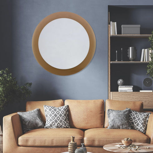 Klen Bronze Round Wall Mirror