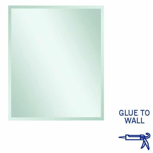 Montana Rectangle Bevel Edge Bathroom Wall Mirror