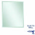 Montana Rectangle Bevel Edge Bathroom Wall Mirror