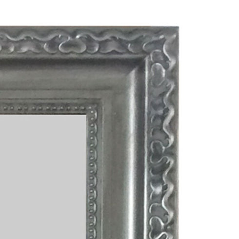 Charlotte Antique Silver Wall Mirror