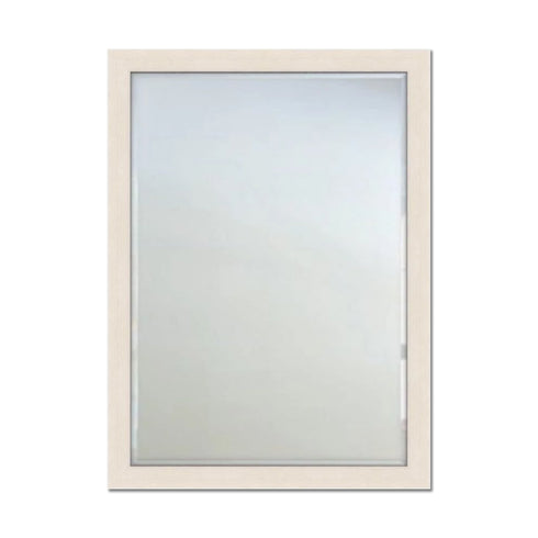 Moda Wood Frame Contemporary Italian Mirror - Lime Wash