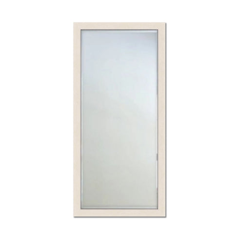 Moda Wood Frame Contemporary Italian Mirror - Lime Wash