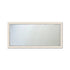 Moda Wood Frame Contemporary Italian Mirror - Lime Wash