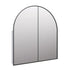 Amaris Black Arch Mirror Cabinet