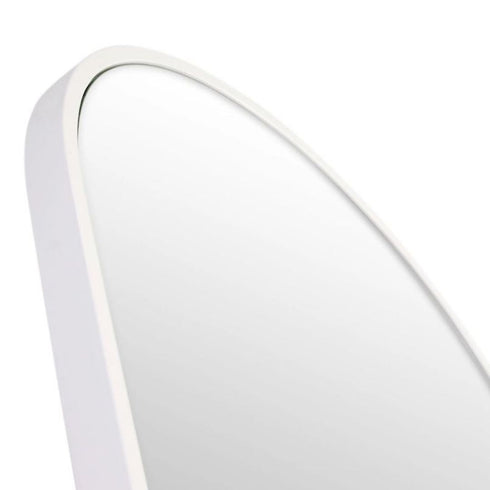 Apsel Arch White Wall Mirror