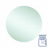 Rio Round Polished Edge Bathroom Mirror
