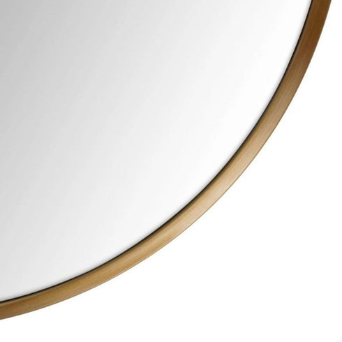 Apsel Arch Brushed Brass Wall Mirror